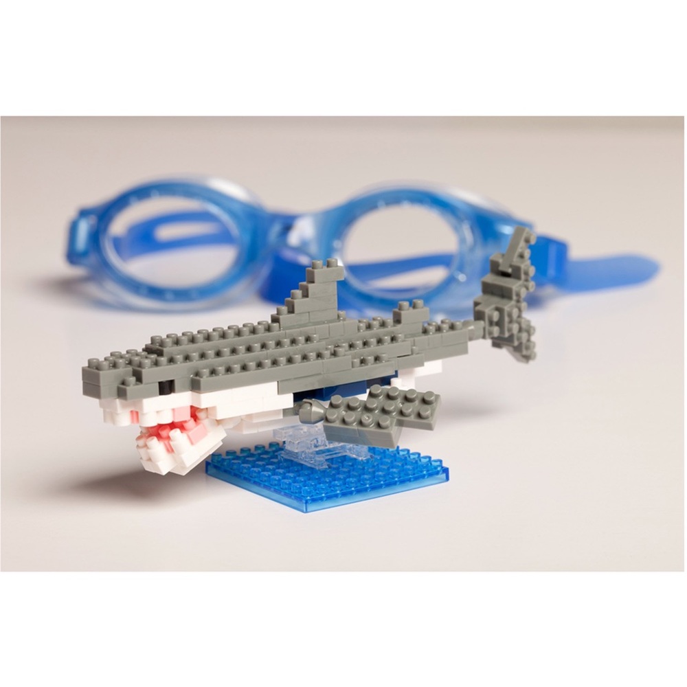 Nanoblock Lego building blocks Great White Shark